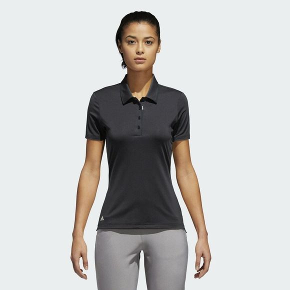 Adidas CE3066 Women's Sz Medium Ultimate 365 UPF 50+ UV Golf Polo Black $70 - Picture 1 of 5